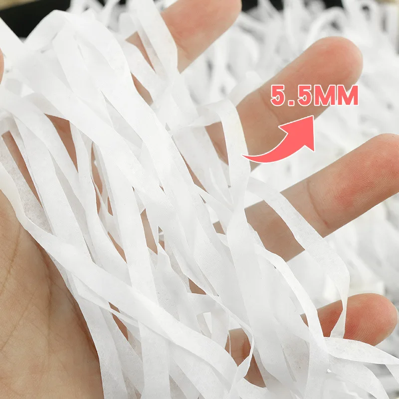 

100g 5.5mm Silk Paper Laffia Shredded Halloween Decorations For Home Fruit Packing Gift Box Filler Wedding Decor Accessories