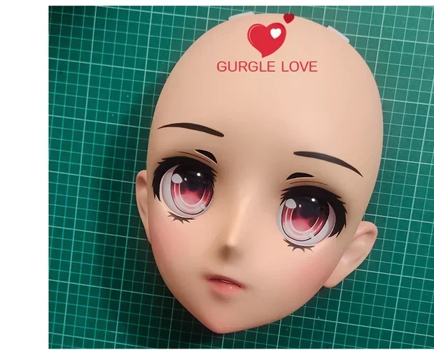 (GL Juzi) Женская милая девочка каучуковые полуголовы кигуруми кросс-платье косплей