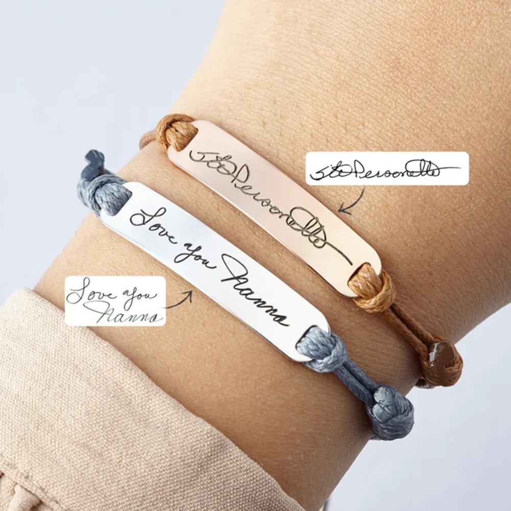 

JewelryR Personality Custom Square Name Bracelet Stainless Steel Nameplate Letter Bangle For Unisex Couple Jewelry Birthday Gift