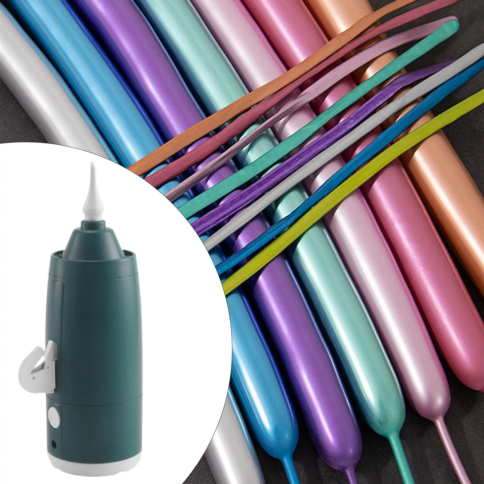 Электрический надувной насос для воздушных шаров небольшой портативный