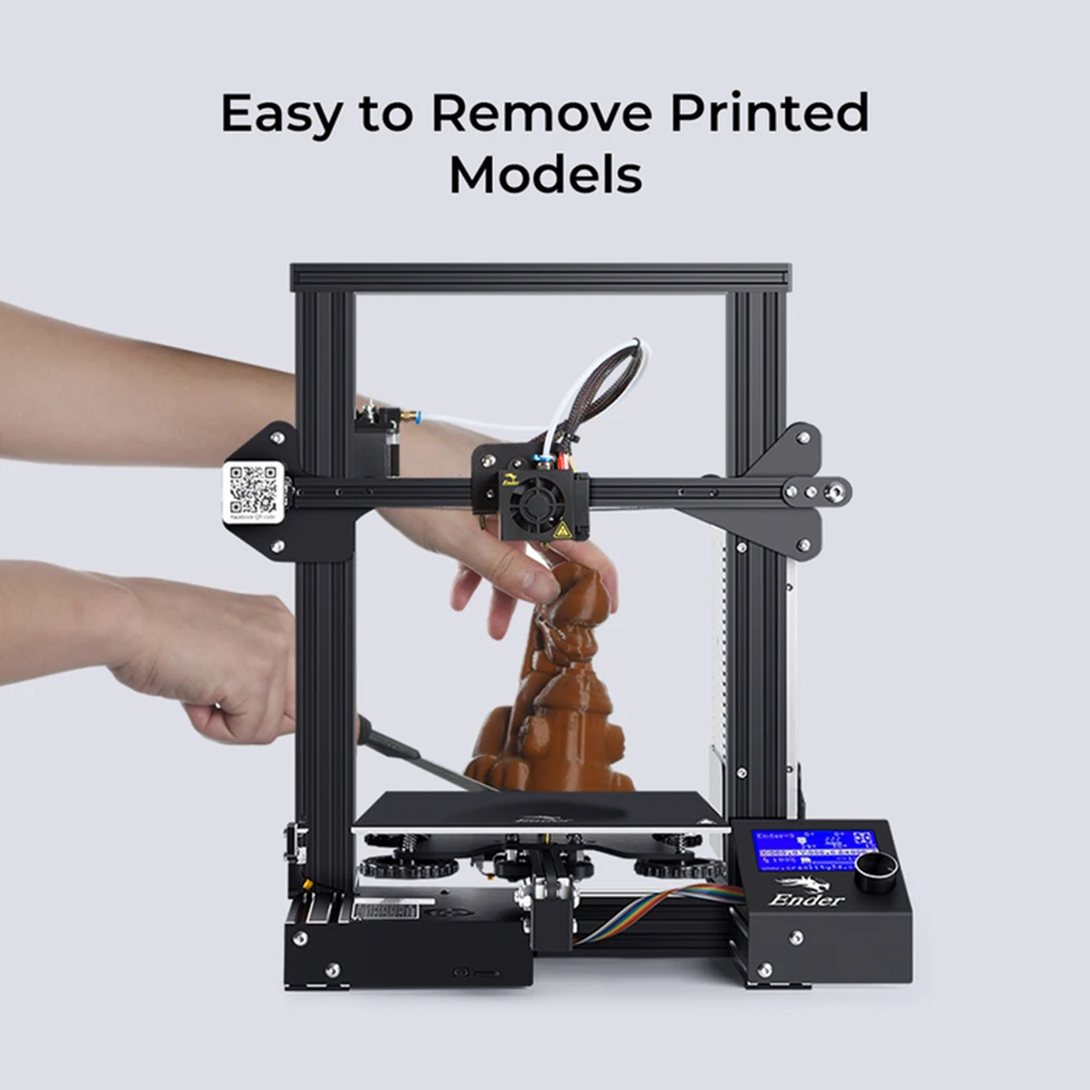 Ender-3 Creality 3D принтер Ender3X возобновление печати набор FDM V-слот высокая точность