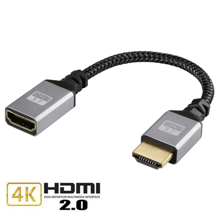 Фото 8K HDMI удлинительный кабель «папа-мама» 1,5 м/2 м/3 м HDMI 4K 3D 2,1 В 1,4 В HDMI удлиненный кабель для HD TV LCD ноутбук PS3 проектор №2