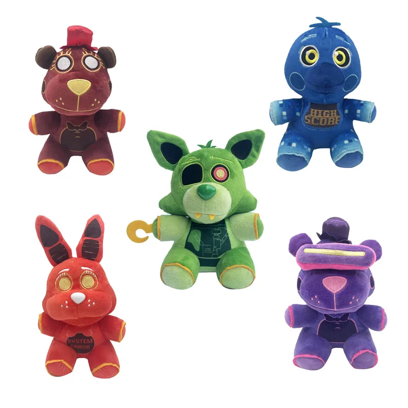 

Новинка, полночная игрушка Spot, лиса, кролик, медведь, кукла серии FNAF, игрушки 20 см, плюшевые игрушки вокруг анимационных игр, детские празднич...