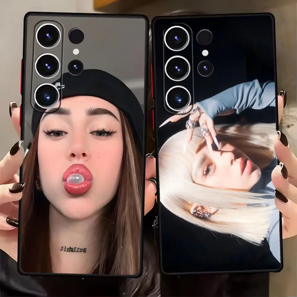 Фото Чехол для телефона Singer N-Nicki Nicole для Samsung Galaxy S26 S25 S24 S23 S22 S21 S20 Plus Ultra Note20, мягкий, черный №1
