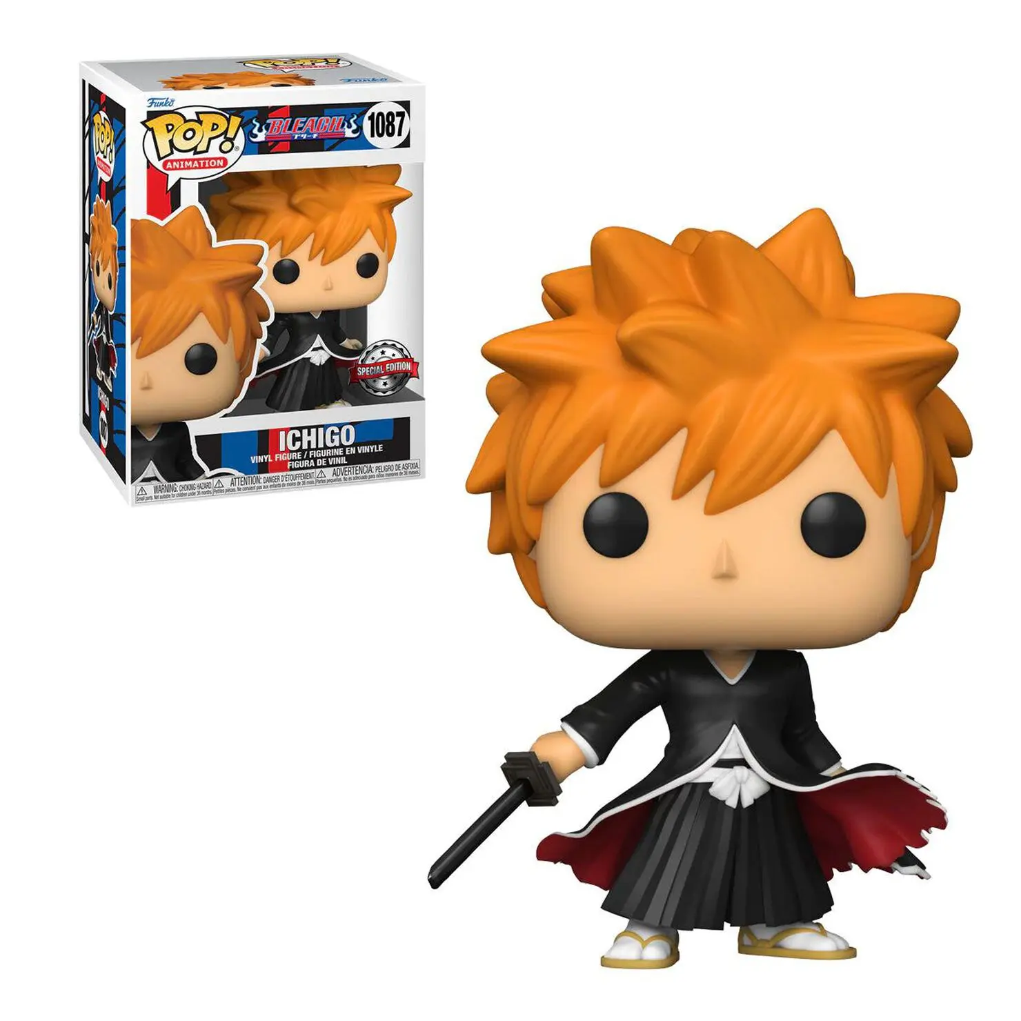 Funko POP анимация отбеливатель полый ICHIGO 96 #59 # 1087 ограниченный выпуск рукава 60
