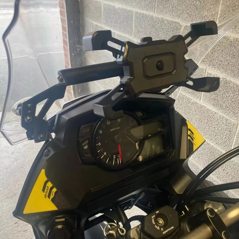Фото Держатель для телефона с GPS-навигацией Vstrom650 2024 для SUZUKI V-Strom DL650 XT Vstrom DL 650, аксессуары для мотоциклов, кронштейн для крепления телефона №2