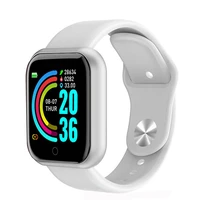 d20 pro smart watch men women fitness tracker heart rate blood pressure monitor sport waterproof smartwatch y68 for android ios