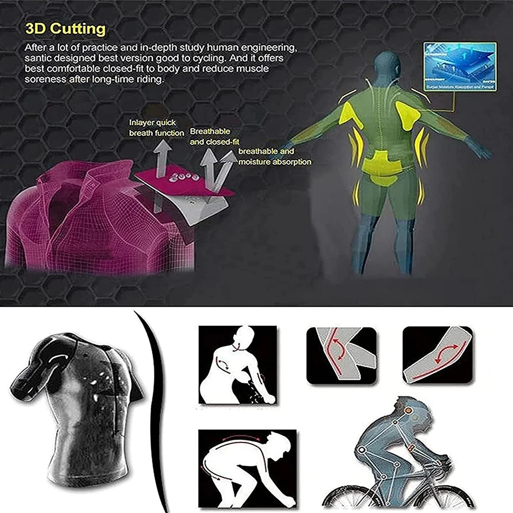 Комплект велосипедной одежды CUDRE STRAVA Мужская одежда для горного велосипеда