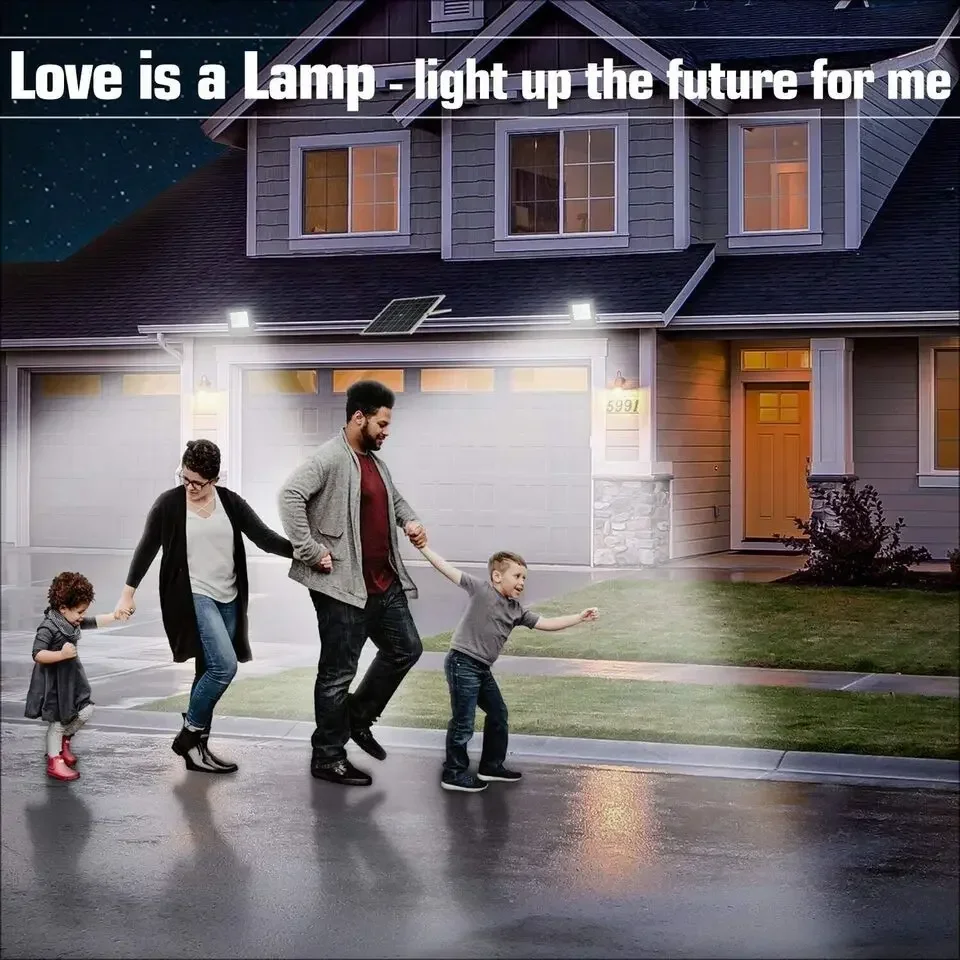 500 Вт солнечные фонари для уличного сада светодиодный отражатель садовые здания