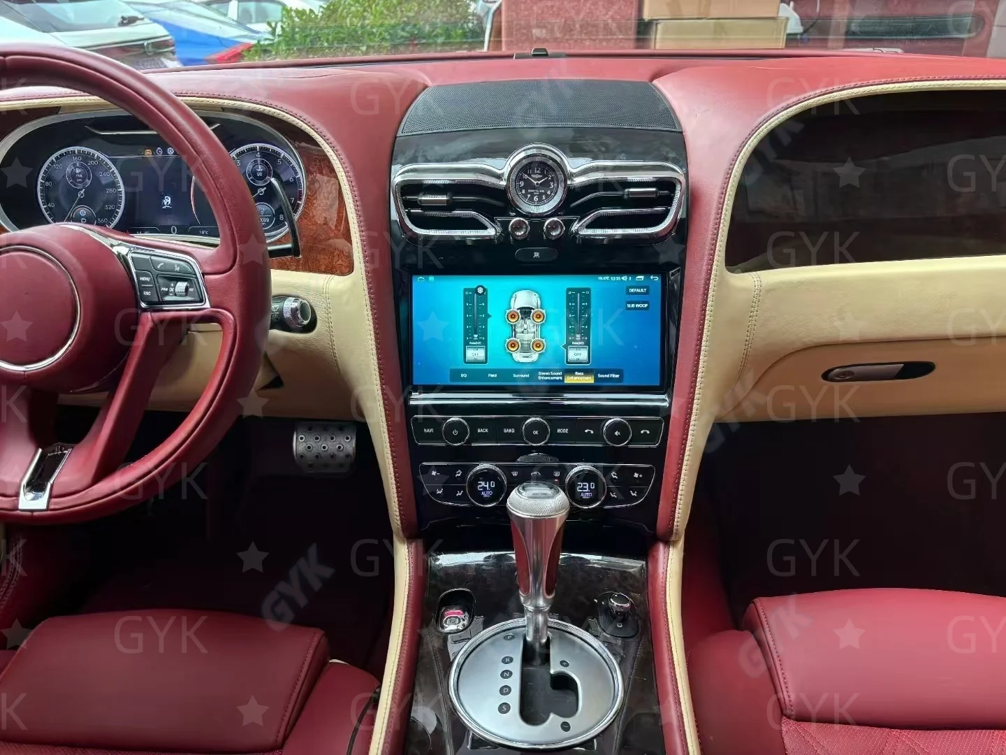 Фото 10,9-дюймовый мультимедийный Android Auto головной блок для Bentley Flying Spur Continental GT 2005-2020, радио, CarPlay, Bluetooth, сенсорный экран №4