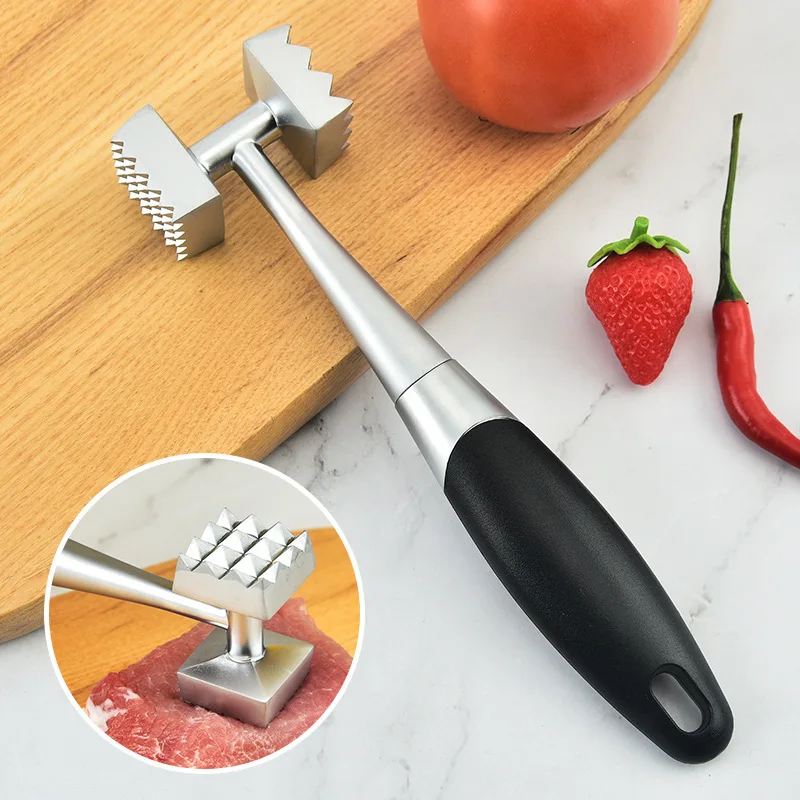 

New Kitchen Tender Loose Meat Hammer with Hanging Holes Steak Professional Meat Hammer Tenderizer Cooking Tools Kitchenware