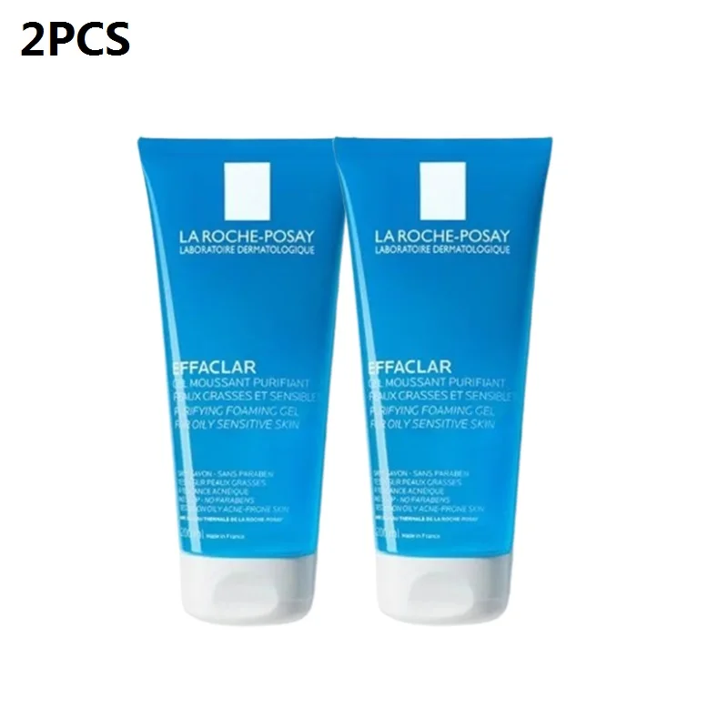

2PCS La Roche Posay Foaming Gel Acne Removing&Oil Controlling Cleanser Foaming Salicylic Acid Facial Cleanser Replenishment