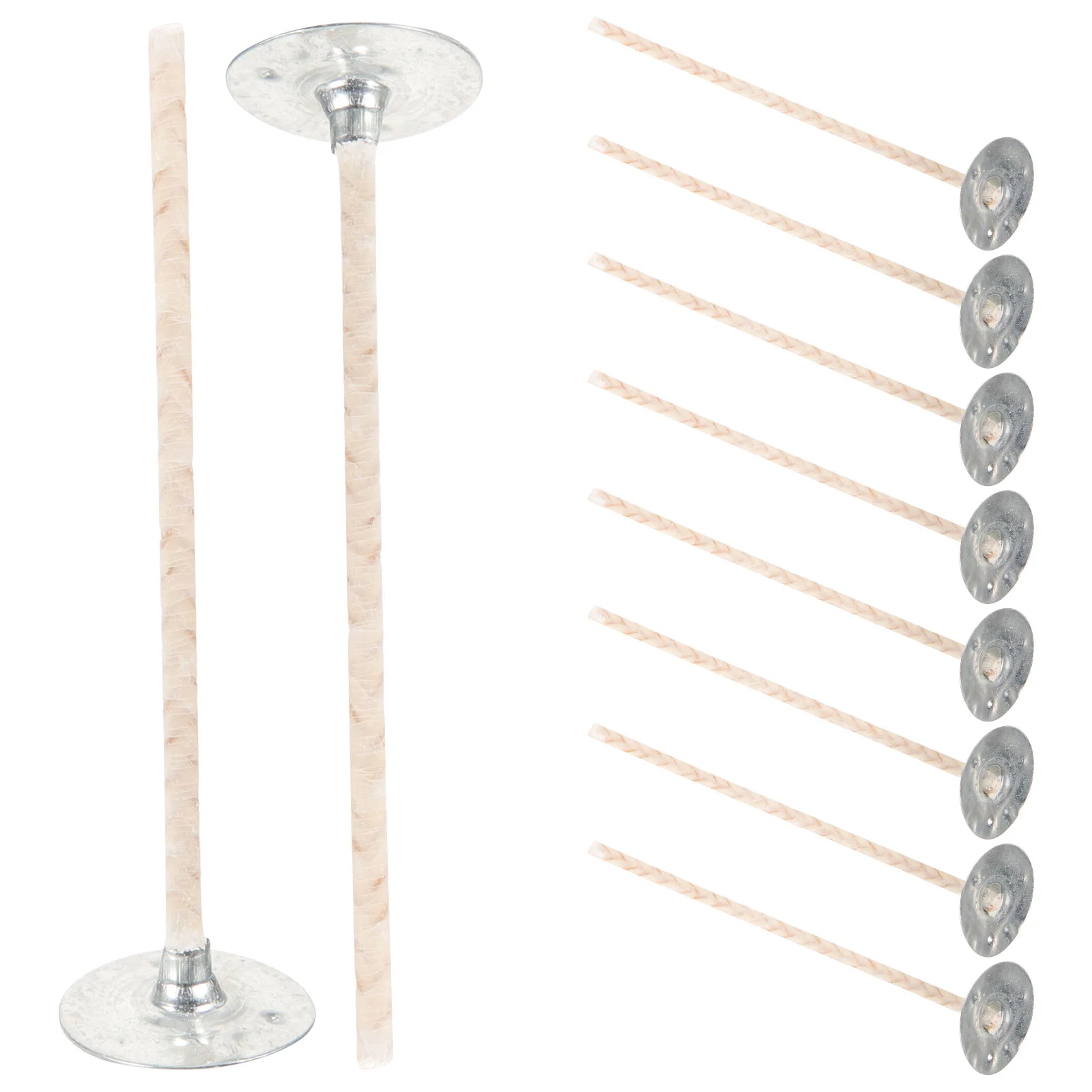 

Decorative Wax Core Scented Making Wicks DIY Cotton Metal Base Oil Lamps