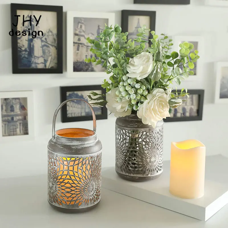 Винтажная металлическая настольная лампа беспламенные светодиодсветодиодный