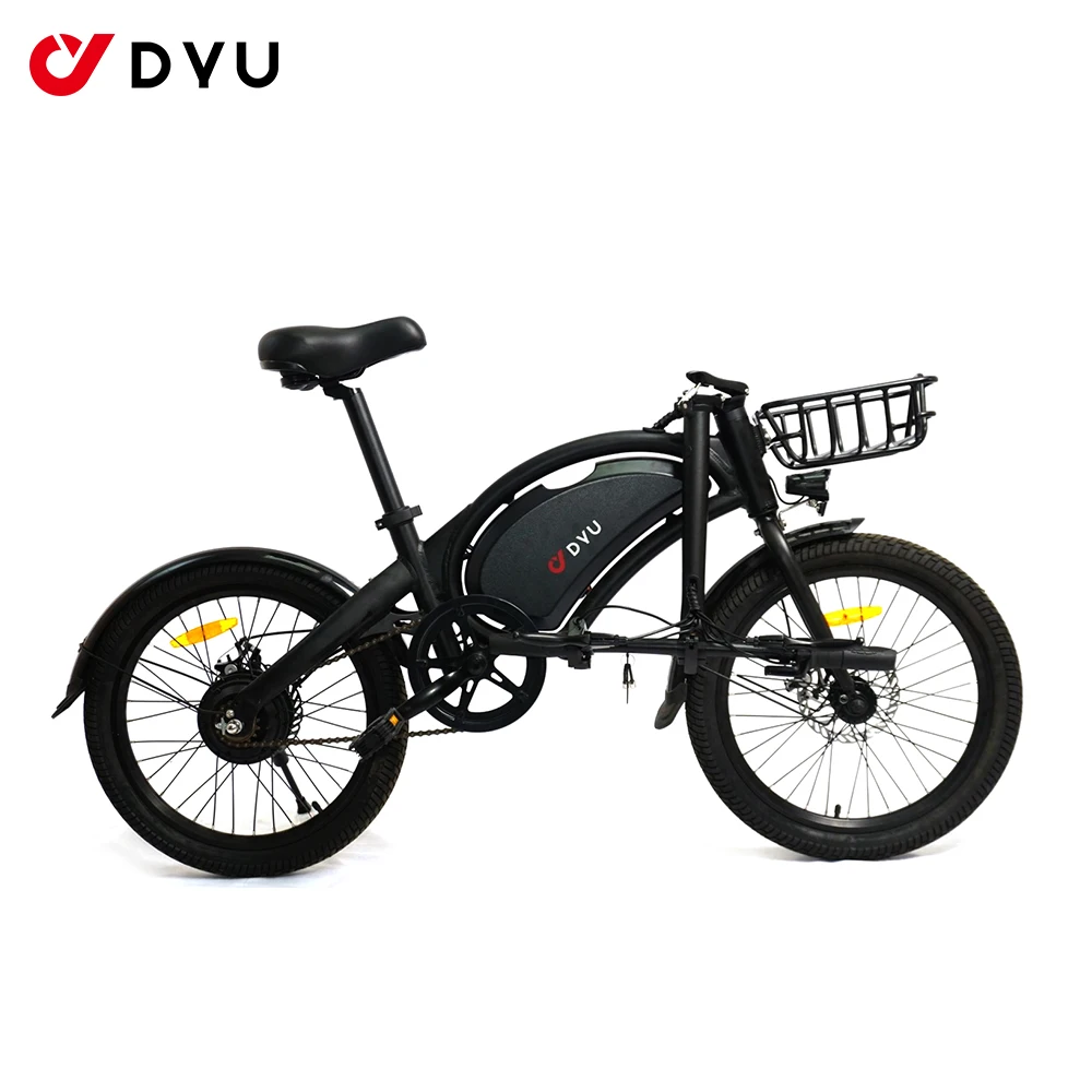 

Складной электрический велосипед DYU D20, 250 Вт, 36 В, 10 Ач, литиевая батарея