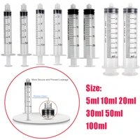 12510 pcs syringes 5ml 10ml 20ml 30ml 50ml 100ml luer lock syringe glue applicator multi functional measuring tool