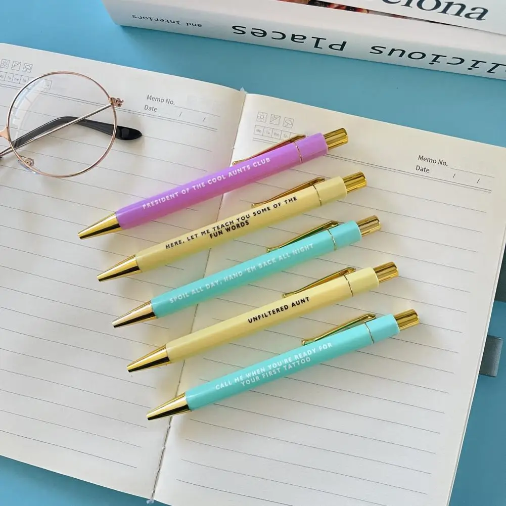 Ручка шариковая быстросохнущая 5 шт.