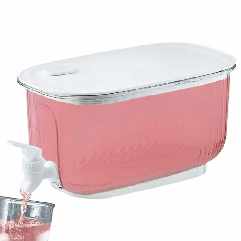 

Drink Dispensers For Parties 4L Milk Dispenser Drink Dispenser Beverage Dispenser With Faucet Iced Juice Lemonade Dispenser For