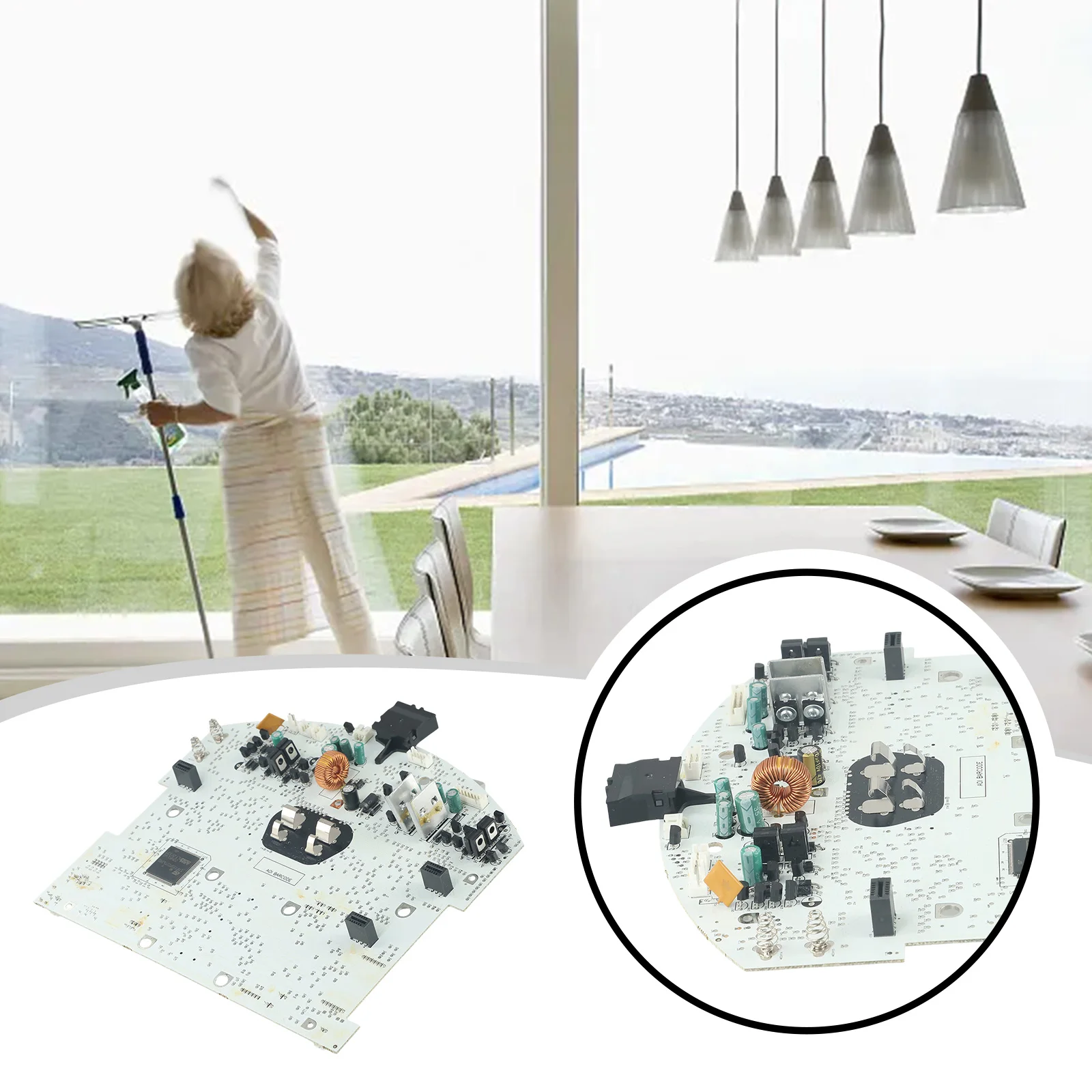 Фото Материнская плата PCB без таймера для Roomba 550 560 650 610 630 510 520, запасная часть для пылесоса, аксессуары №4