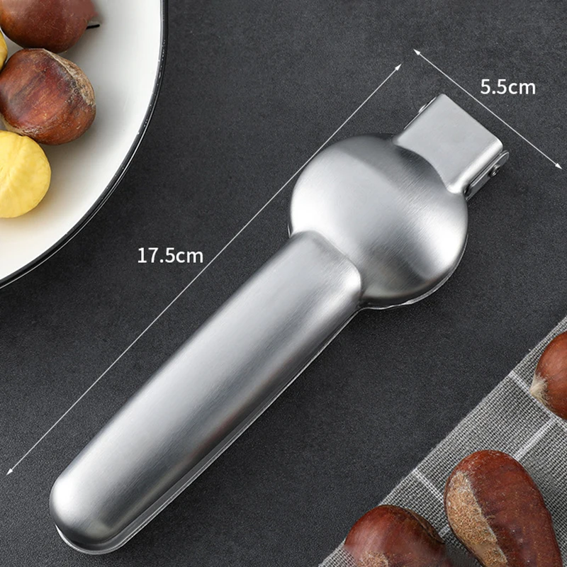Нож для очистки каштанов из нержавеющей стали открывалка зажима инструмент
