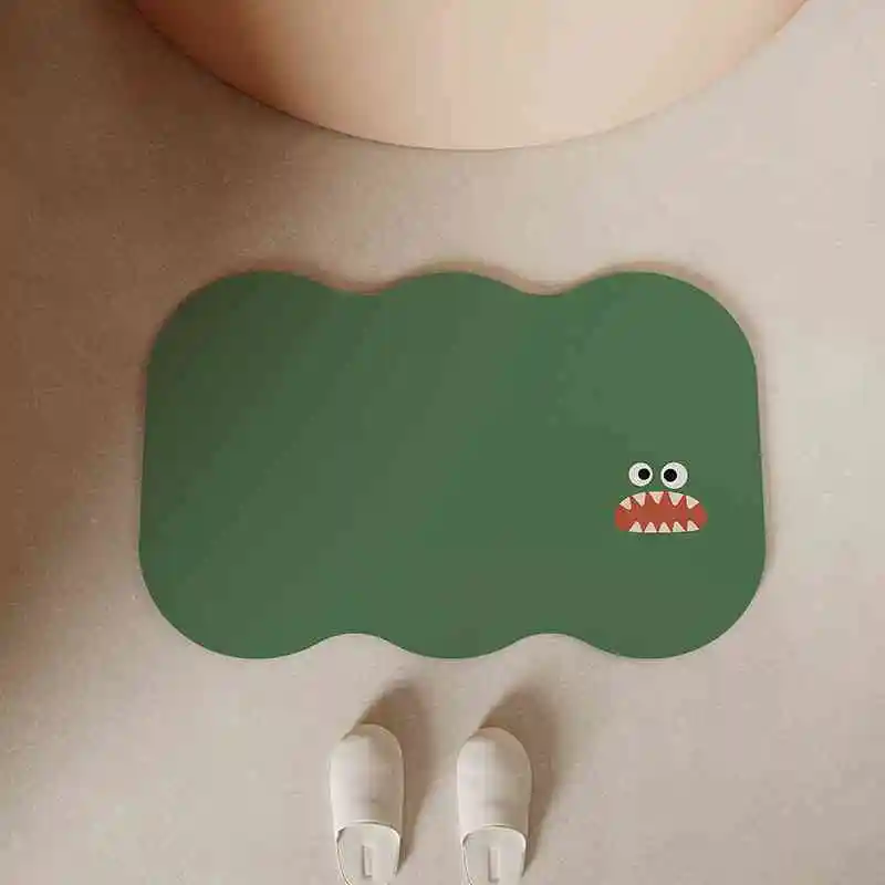 

Нескользящий коврик для ванной комнаты, абсорбирующий напольный коврик для ванной, кухонный коврик для ног