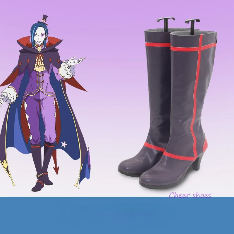 Обувь для косплея roswпаал L Mathers обувь на Хэллоуин roswпал реквизит костюма Re:Zero