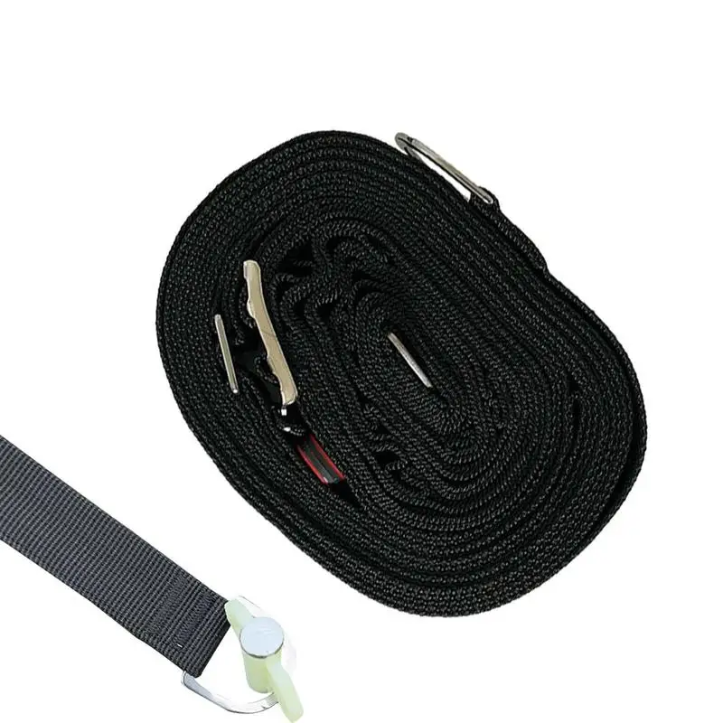 

Веревка для кемпинга с навесом, с сумкой для переноски и 10 отверстиями для хранения, износостойкая и ветрозащитная веревка для кемпинга 16,4 фута