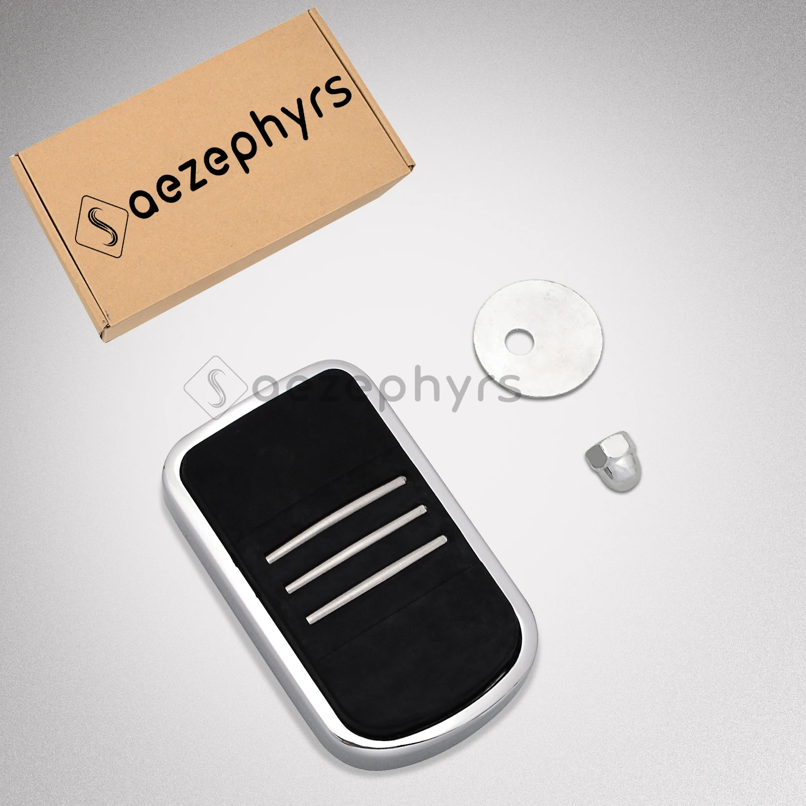 

Большая накладка на педаль тормоза, аксессуары для мотоциклов Harley Touring Heritage Softail Electra Glide Street Fat Boy CVO Road King Ultra Limited FLHTC FLSTC FLTR