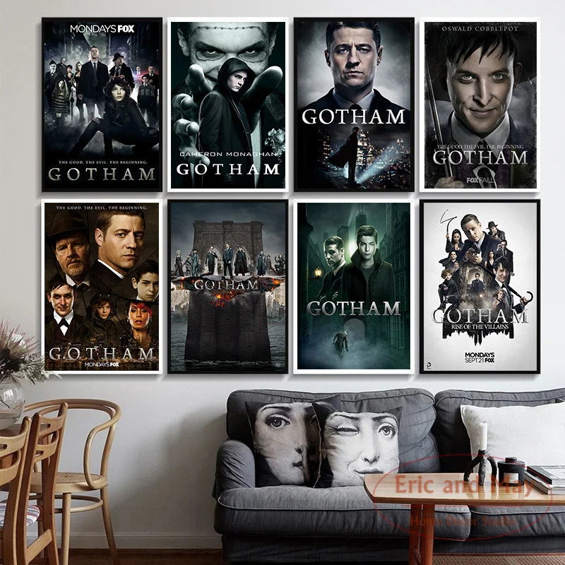 Постеры и принты ТВ сериала Готэм настенные картины на холсте украшения для