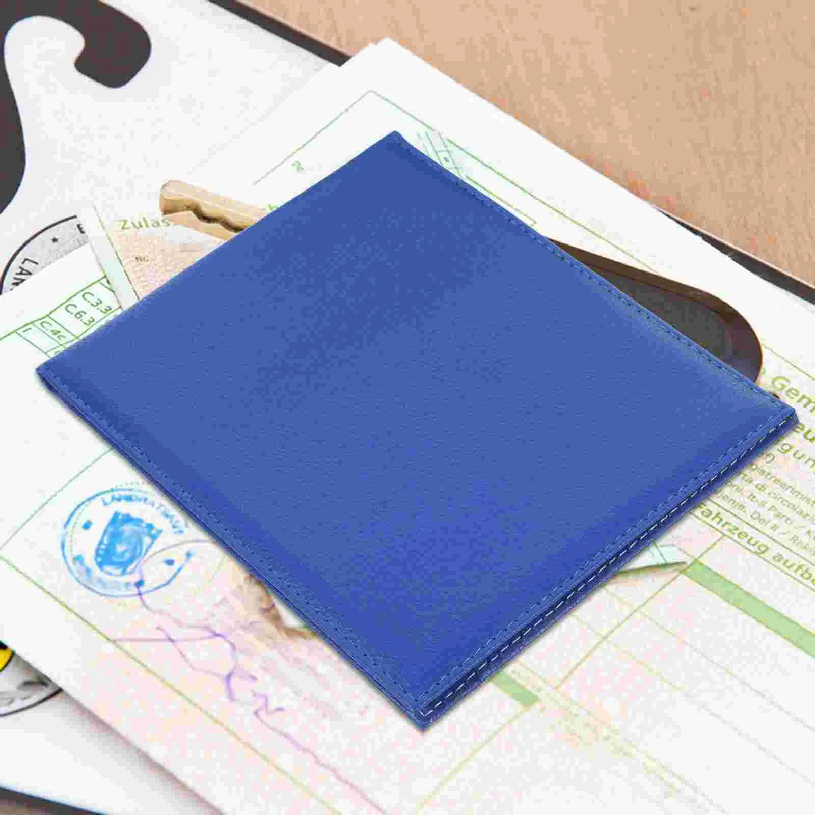 

Security Card Holder Checkbook Pocket Car Holster Handicapped Wallet Bus Card Protective Sleeves Social Security Holder Case