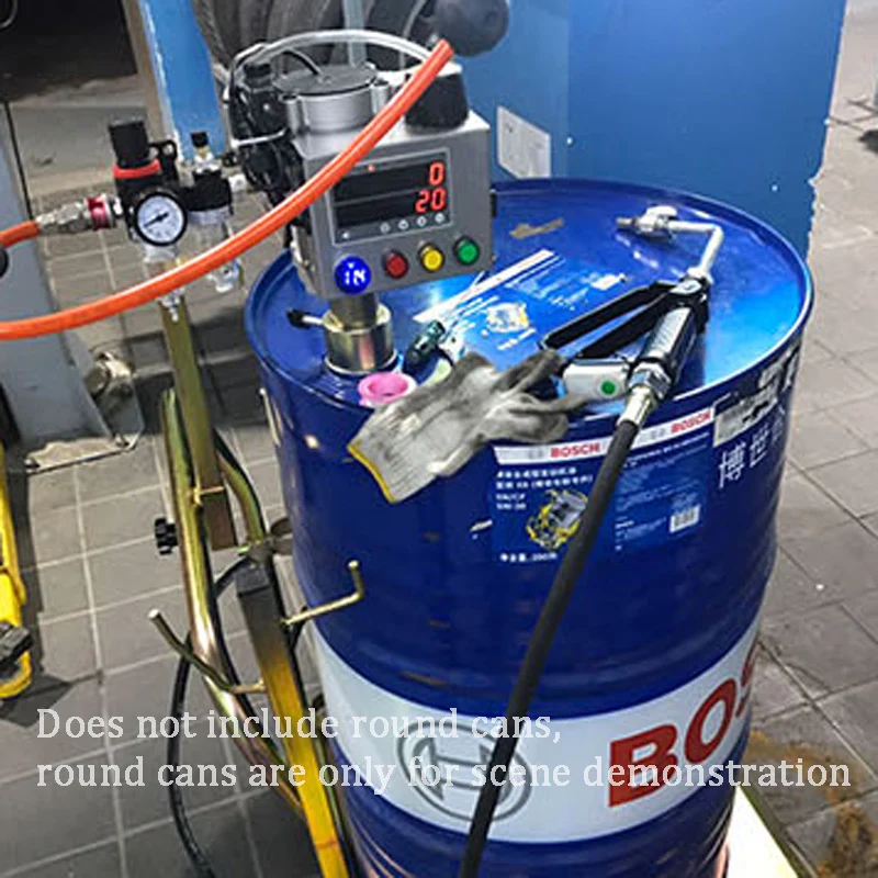 Фото Настраиваемый пневматический дозатор масла Customized Quantitative Oil Gun Gear High Flow Thin 208 Injector для обслуживания автомобилей №5