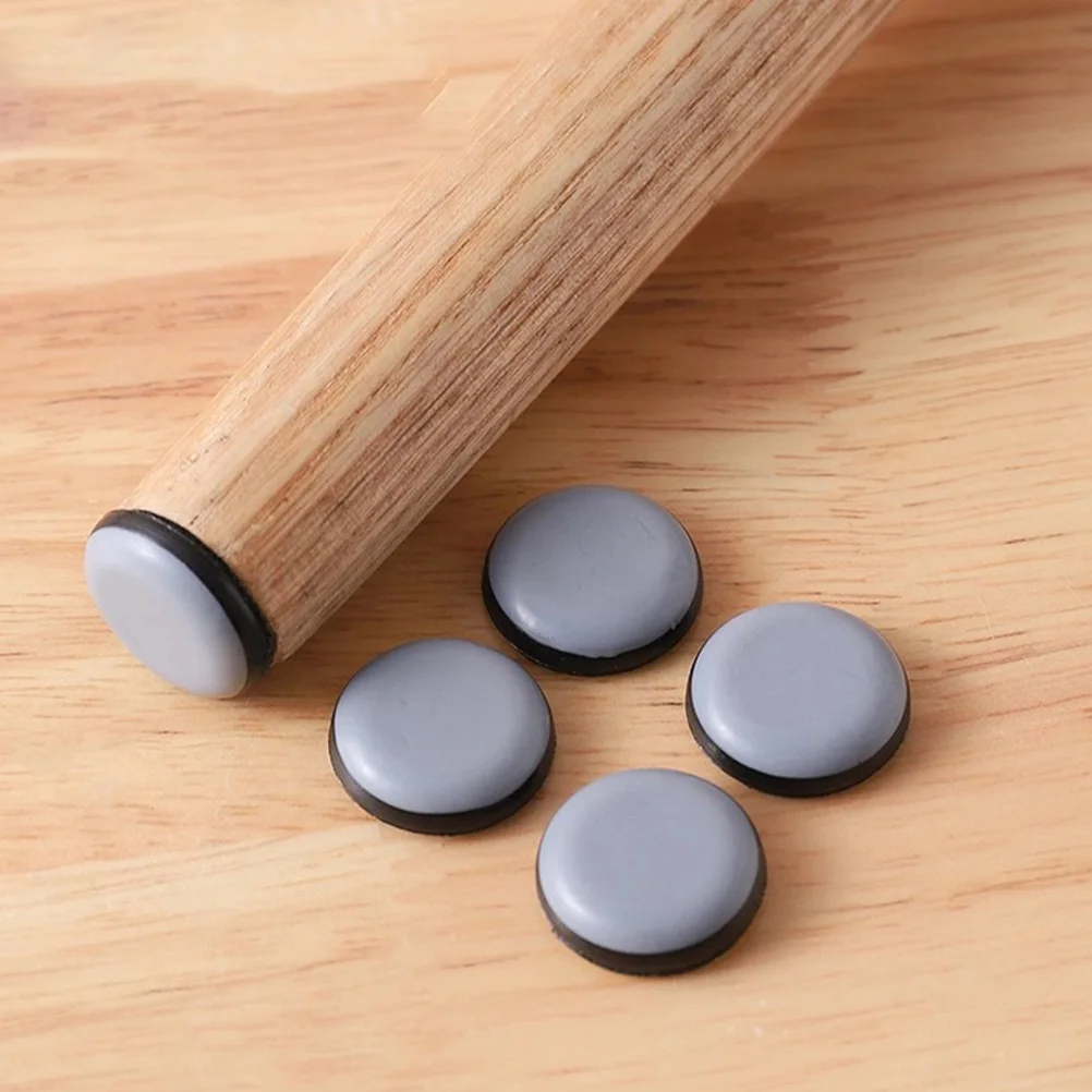 20 шт. круглые самоклеящиеся бесшумные подушечки для ног стола и стула помощи