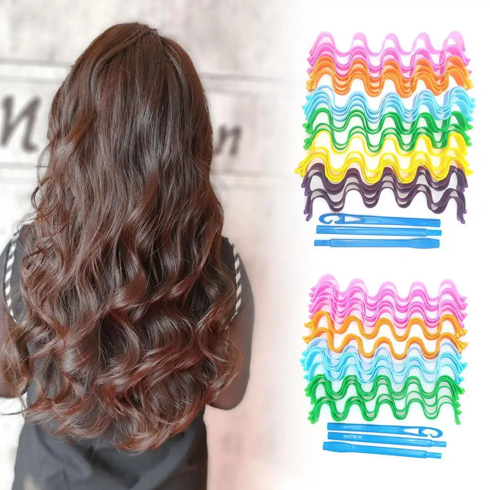 

1 Set Hair Curling Band Adjustable Labor-saving Time-Saving Easy to Operate Hair Rolling Tool for Women