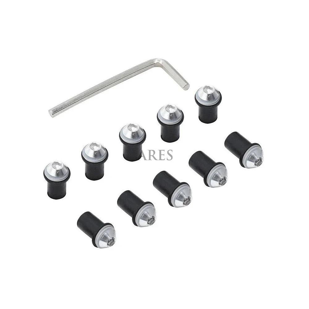 10 шт. 5 мм комплект болтов для лобового стекла Yamaha MT09 MT-07 YZF R1 R6 R3 R25 FZ16 Fz1 FZ8 FZ6 MT03 Tmax xmax