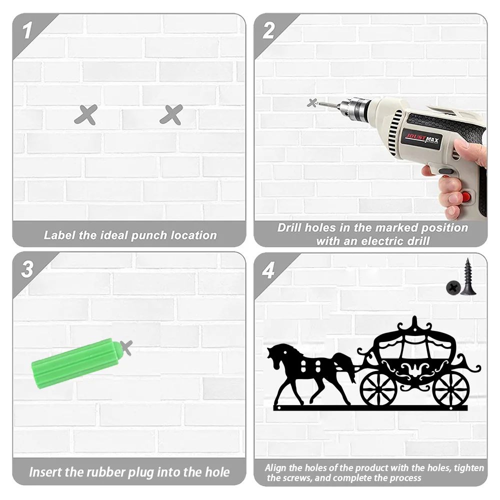 1 szt. DIY wózek metalowy znak ścienny talerz znaki wiejski dekoracje wiszące salon sypialnia zdejmowany