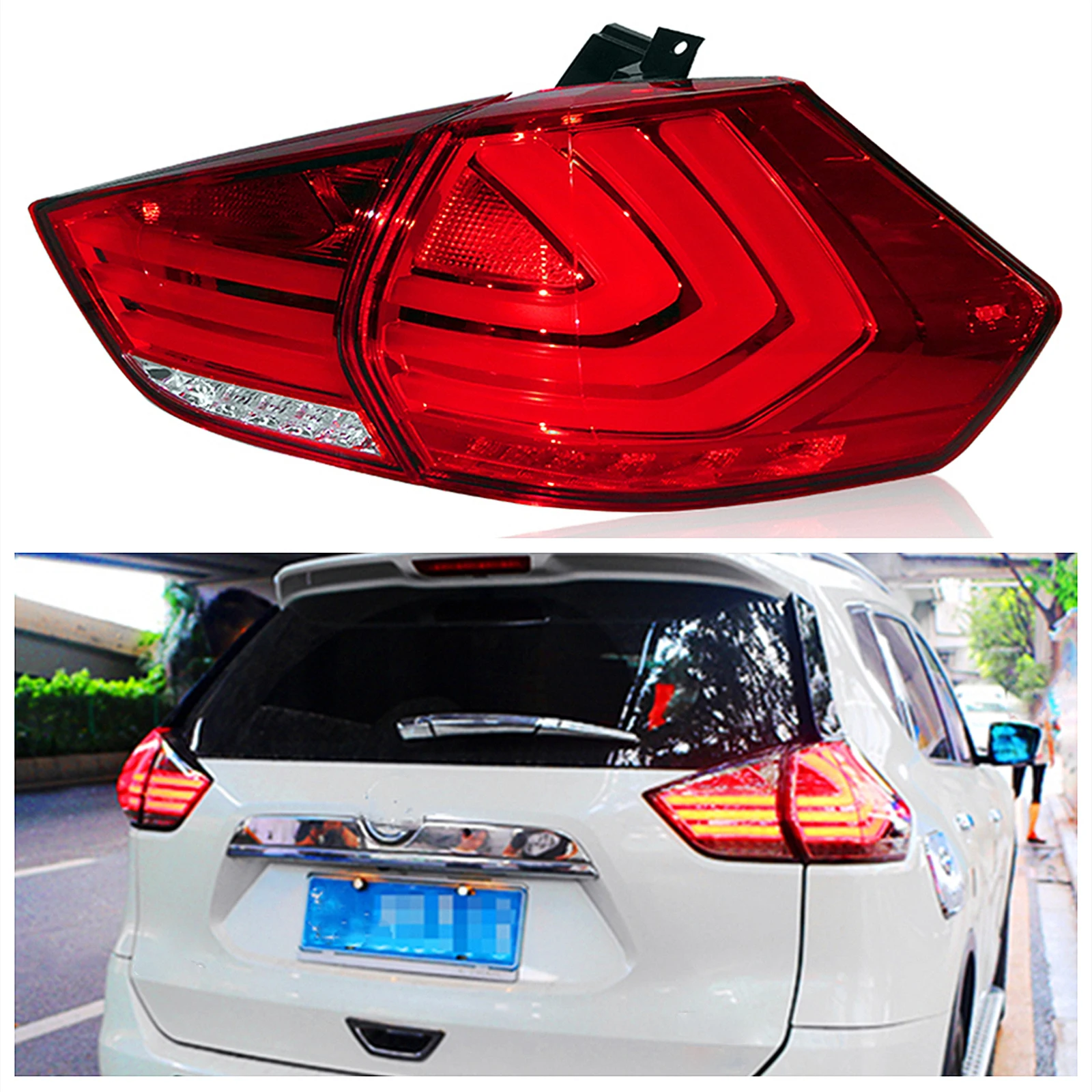 Светодиодный задний фонарь в сборе для Nissan X-Trail XTrail X TRAIL 2012 2013 2014 2015-16 Задний