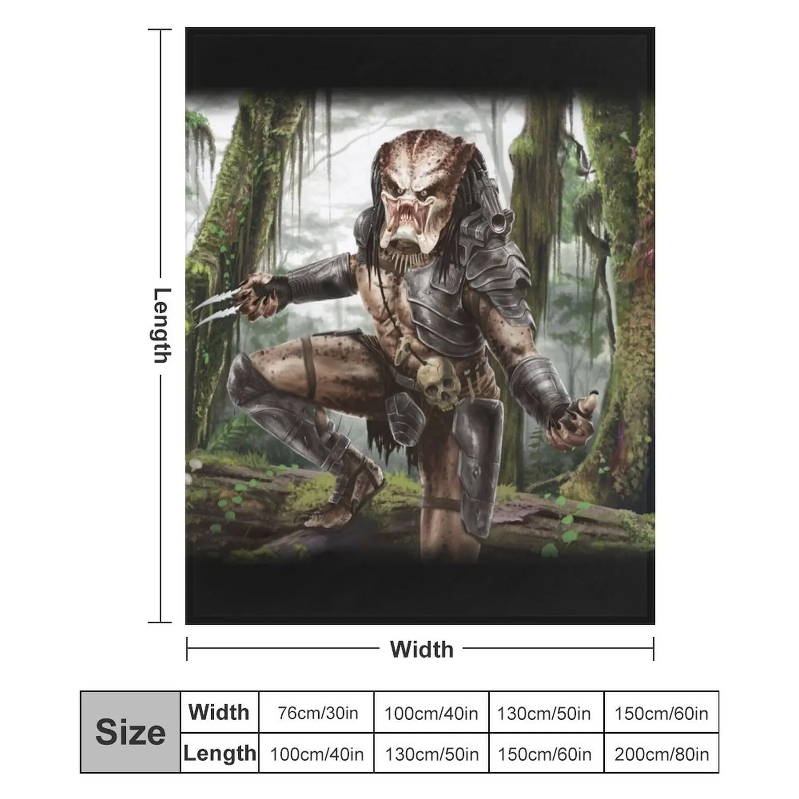 Одеяло Хищника меховые изделия летние постельные принадлежности одеяла