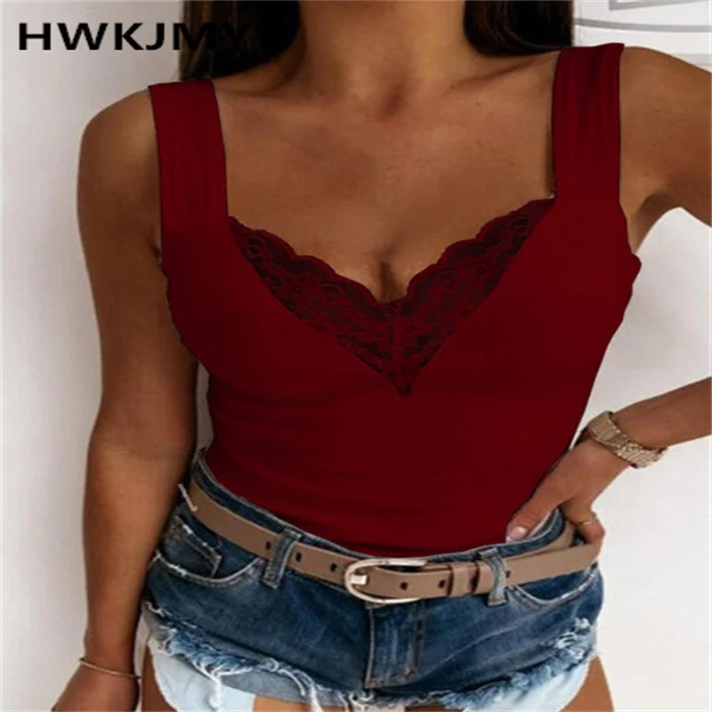 Блузка Женская атласная с V-образным вырезом модный пикантный топ на бретельках