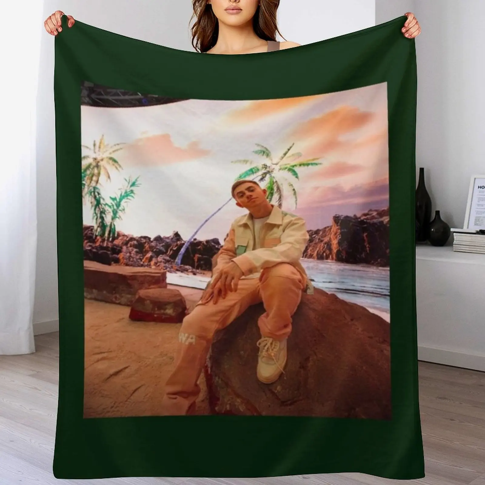 Michou флисовое одеяло для дивана