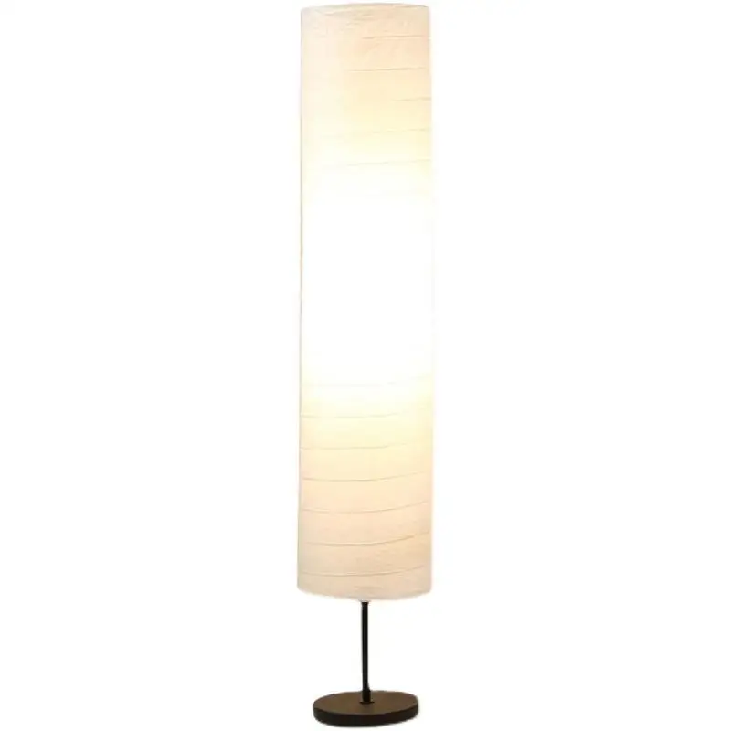 Lamp Paper Floor Shade Lantern Lampshade Standing Column Tall Square Rice Japanese White Cover Lamps Replacement Replace The images - 6
