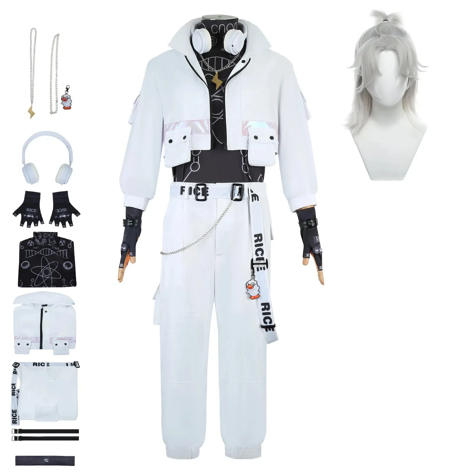 Аниме игра Identity V XB Duck Rice Косплей Костюм Взрослый мужчина Лука Бальза Униформа