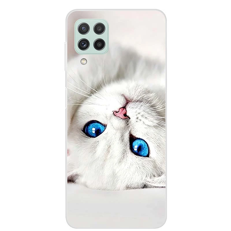 Cute Cartoon For Samsung Galaxy A22 4G Case Silicone Soft TPU Fundas Back Cover For Samsung A22 A 22 5G Phone Cases Coque Bumper