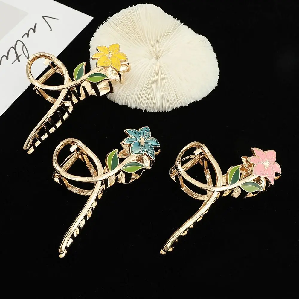 

Women Hair Accessories Retro Elegant Hair Claw Headwear Ponytail Clip Hair Clip