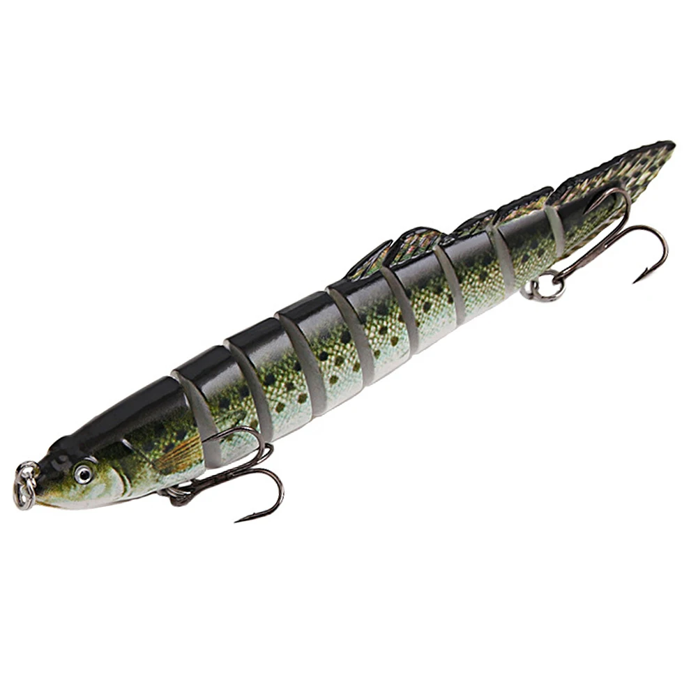 

130cm 21G Fishing Lures 3D Eyes Fishing Bait Swimbait Lure Multi-Section High Simulation Loach Lure Professional Bait