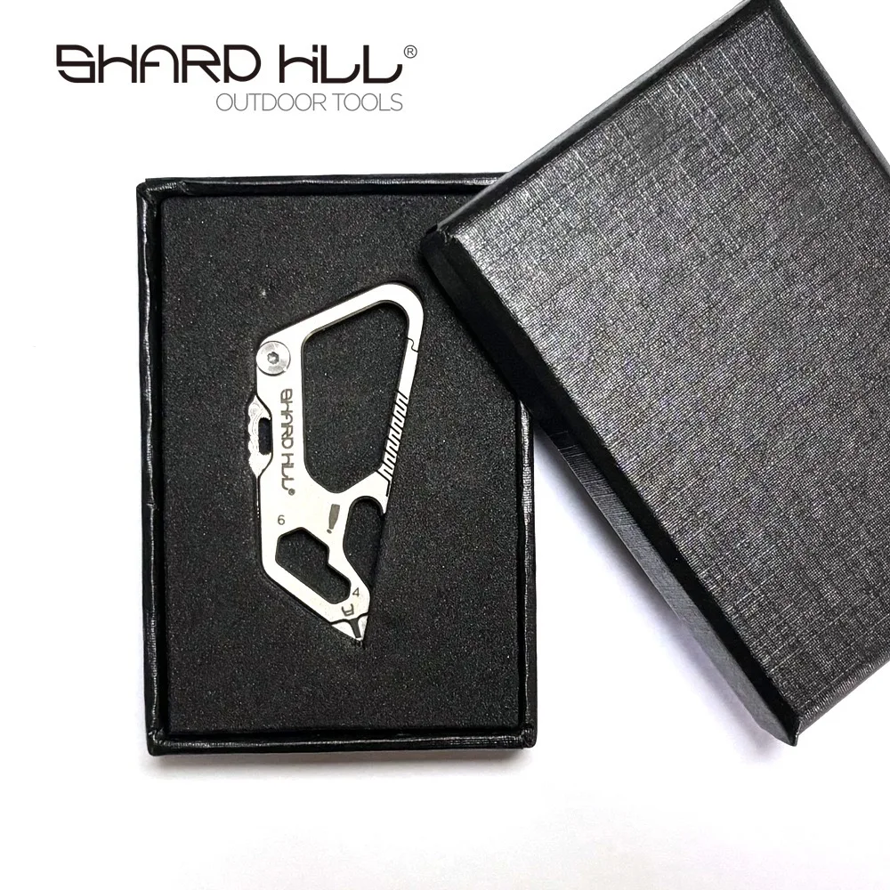 

YESISOK Дамасский брелок-нож из титанового сплава