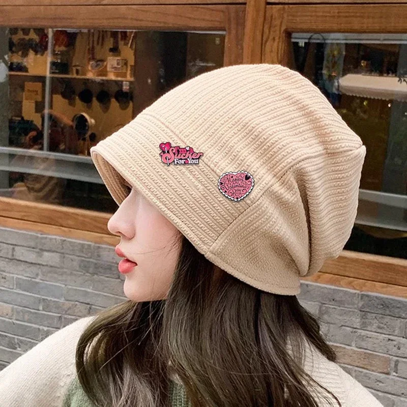 Романтические булавки на тему Дня святого Валентина креативные розовые