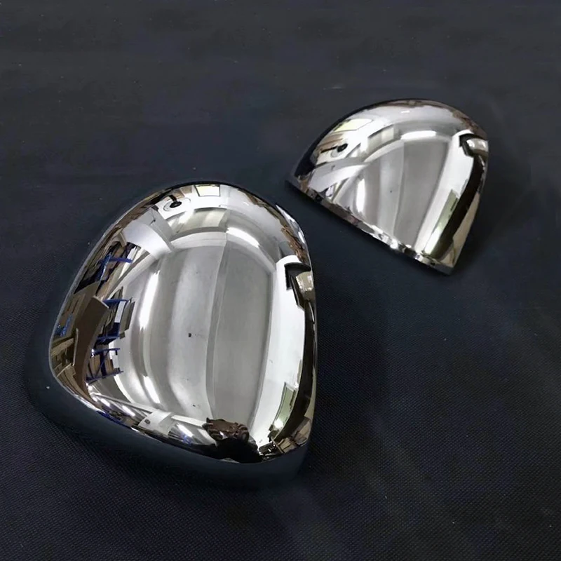 For FIAT 500X 2014 2015 2016 2017 2018 2019 ABS Chrome Side Wing Fender Rearview Door Mirror Cap Trim Car Styling 2pcs | Автомобили и