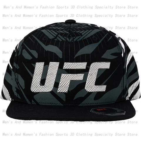 2025 Новая шляпа для боксерского матча UFC, хит продаж, мужская и женская бейсболка для экстремальных видов спорта, регулируемая кепка с утконосом