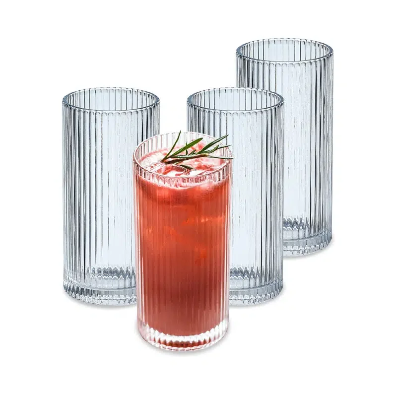 

Transparent Cocktail Glasses Set