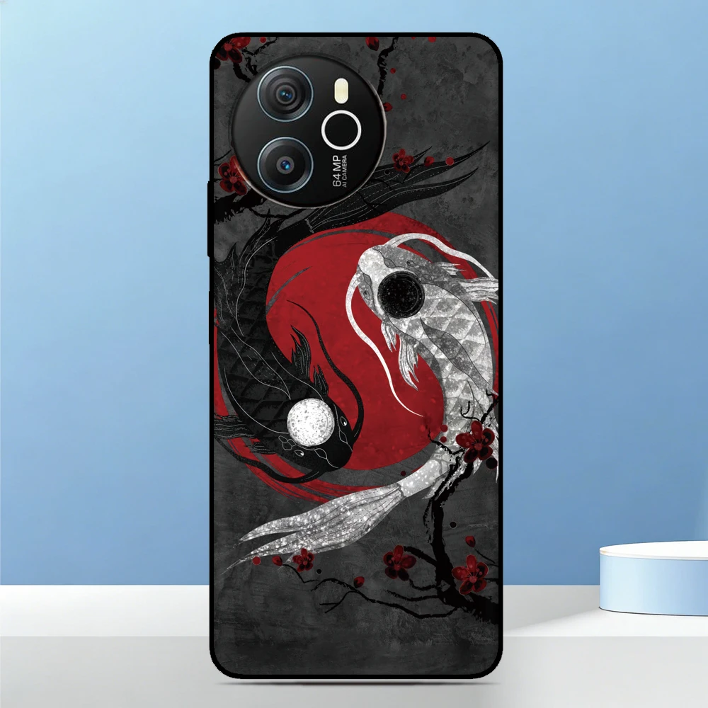 Фото Чехол для телефона Hero Japan Samur для ZTE Blade A76 4G A75 A73 A72 A71 A35e A56 A55 A54 A35 A36 A51 A34 A31 Plus A5 с индивидуальным изображением №4